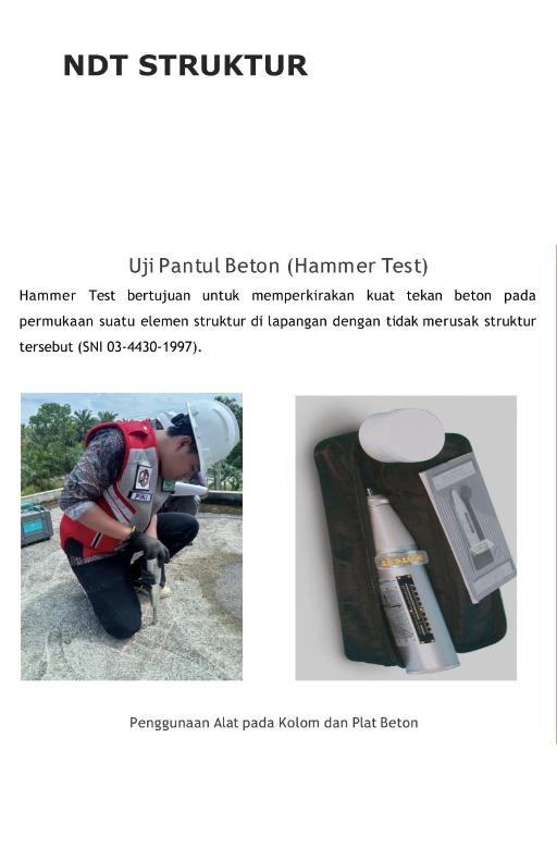 Uji Pantul Beton (Hammer Test)